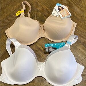 2 Vanity Fair 42C bras NWT